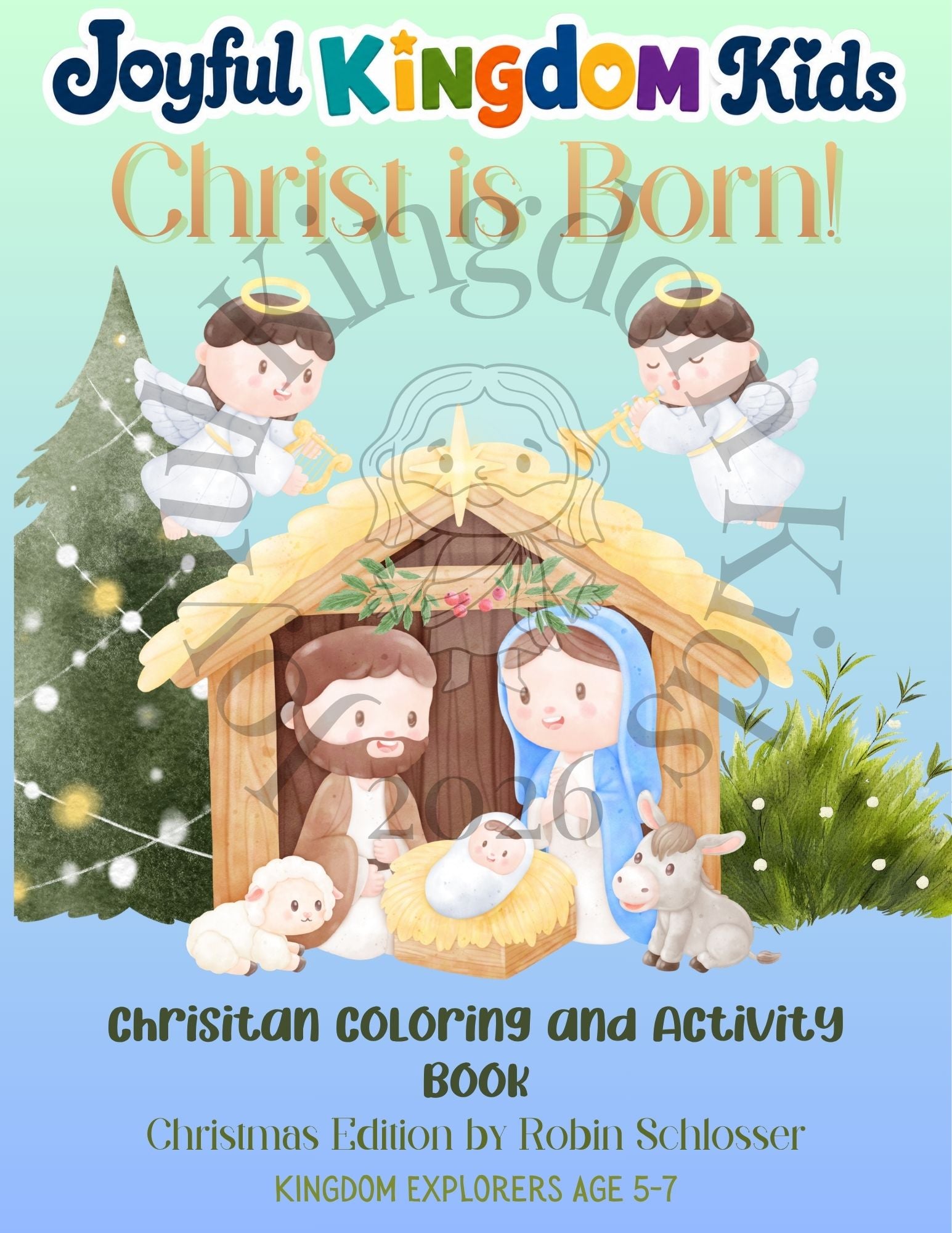 Deluxe Christmas Activity Book Little Explorers Ages 5-7 (Digital Download)