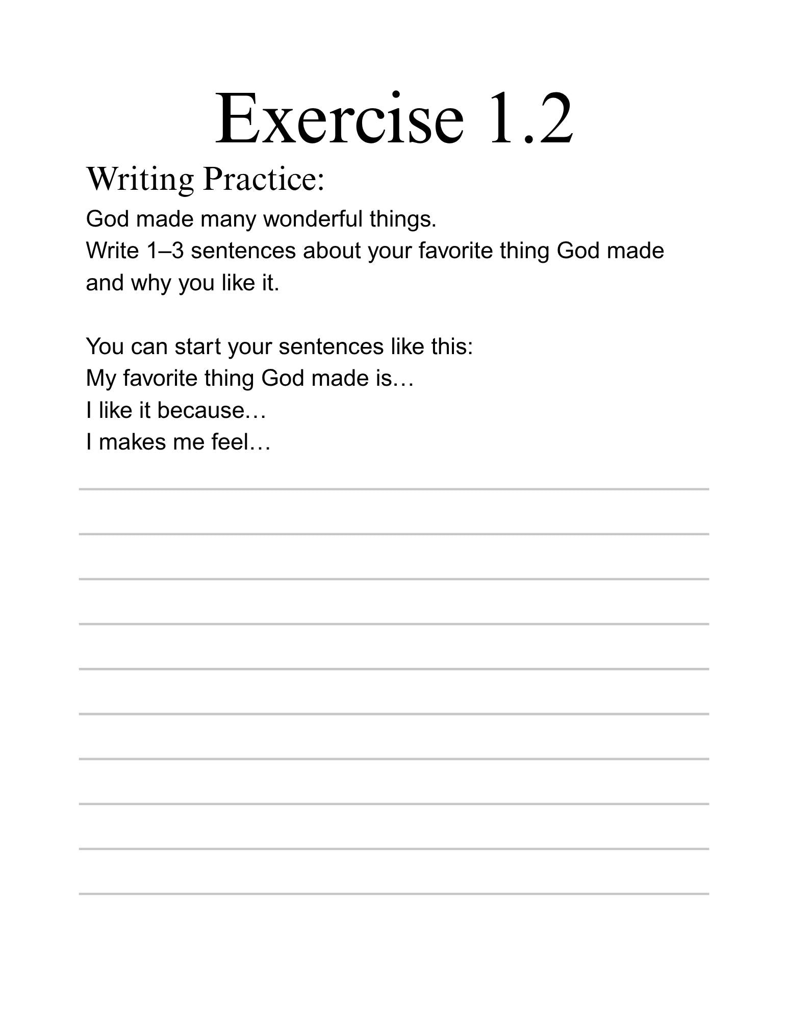 Faith Builders Lesson Plan 1 Ages 10-12 (Digital Download)