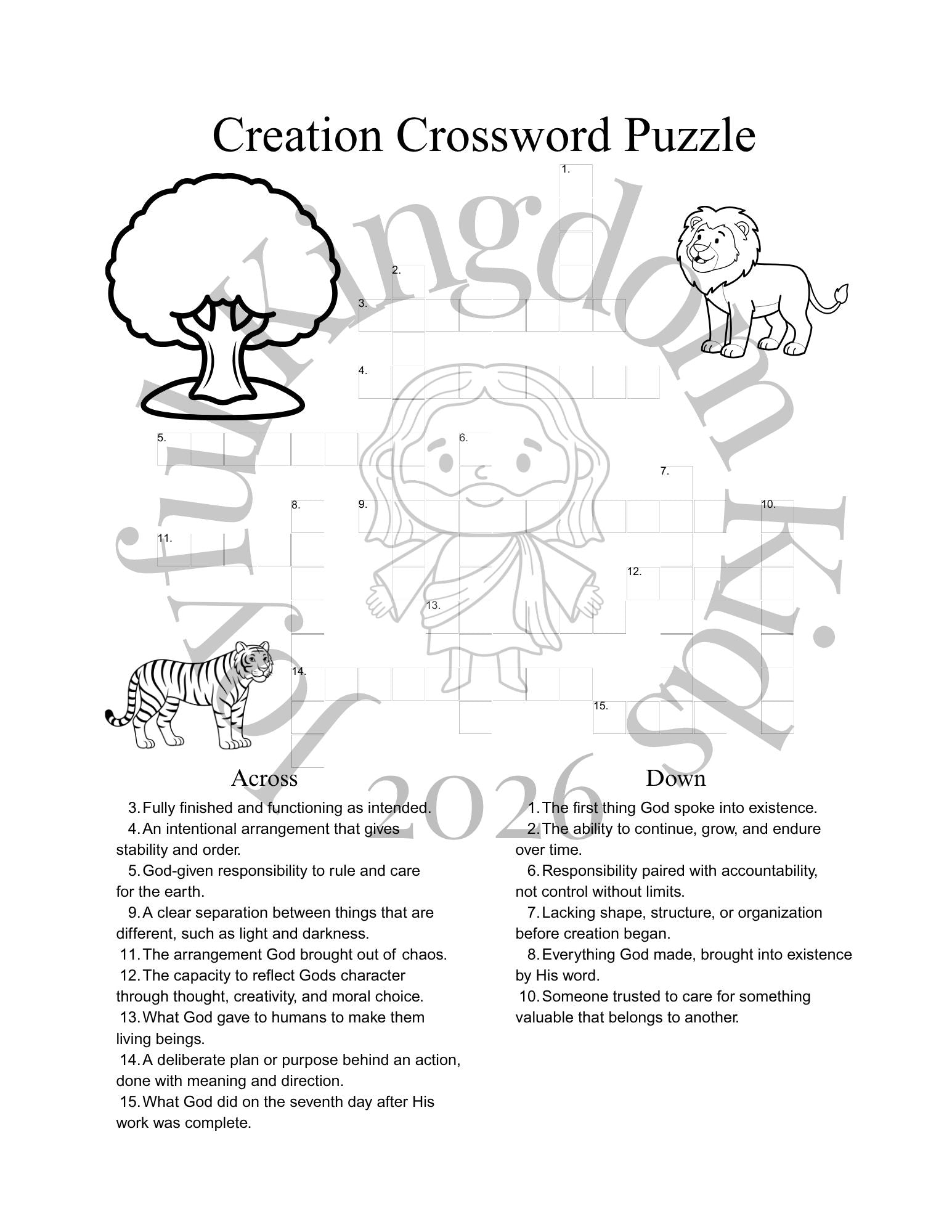 Faith Builders Lesson Plan 1 Ages 10-12 (Digital Download)