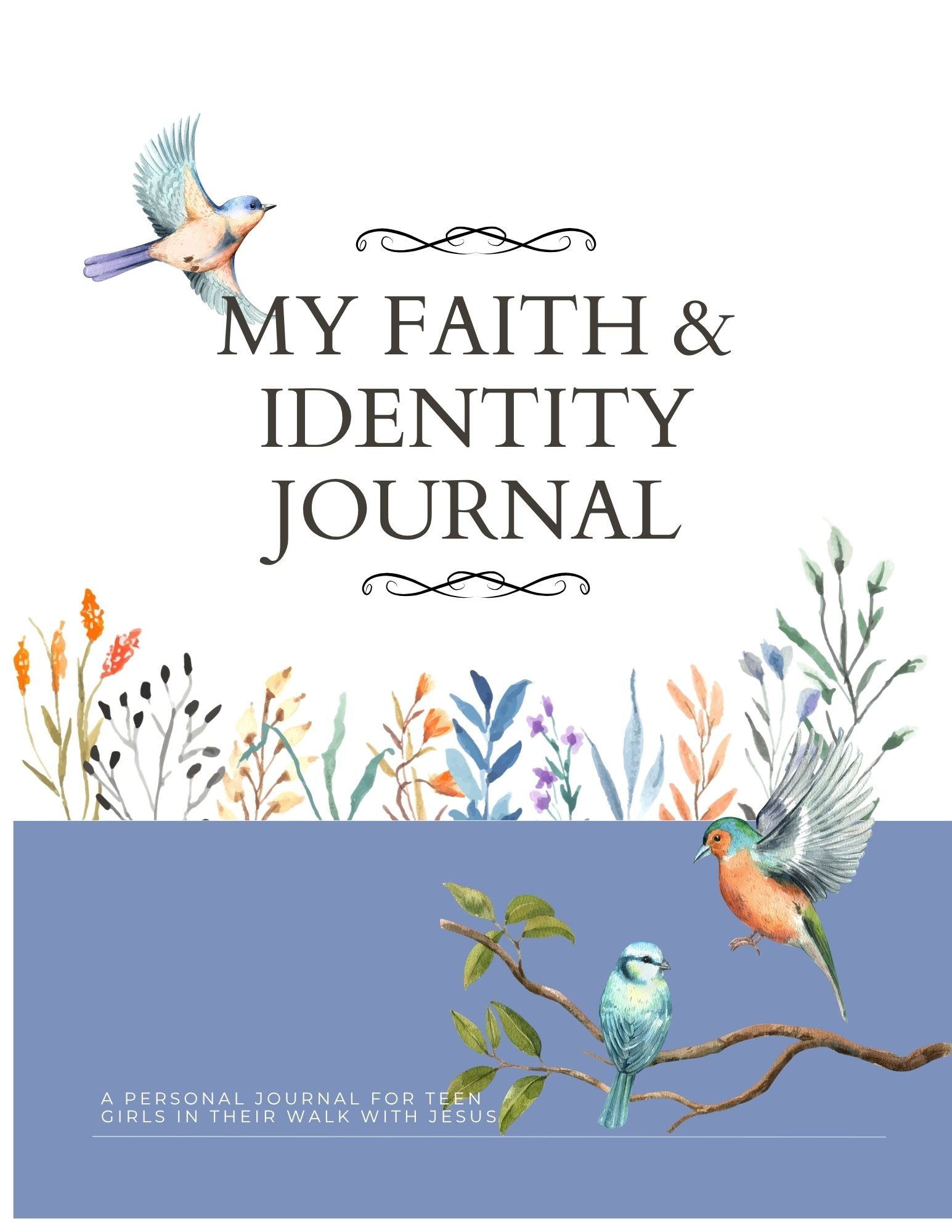 Faith & Identity Journal for Teen Girls Kingdom Explorers Ages 13+ (Digital Download)